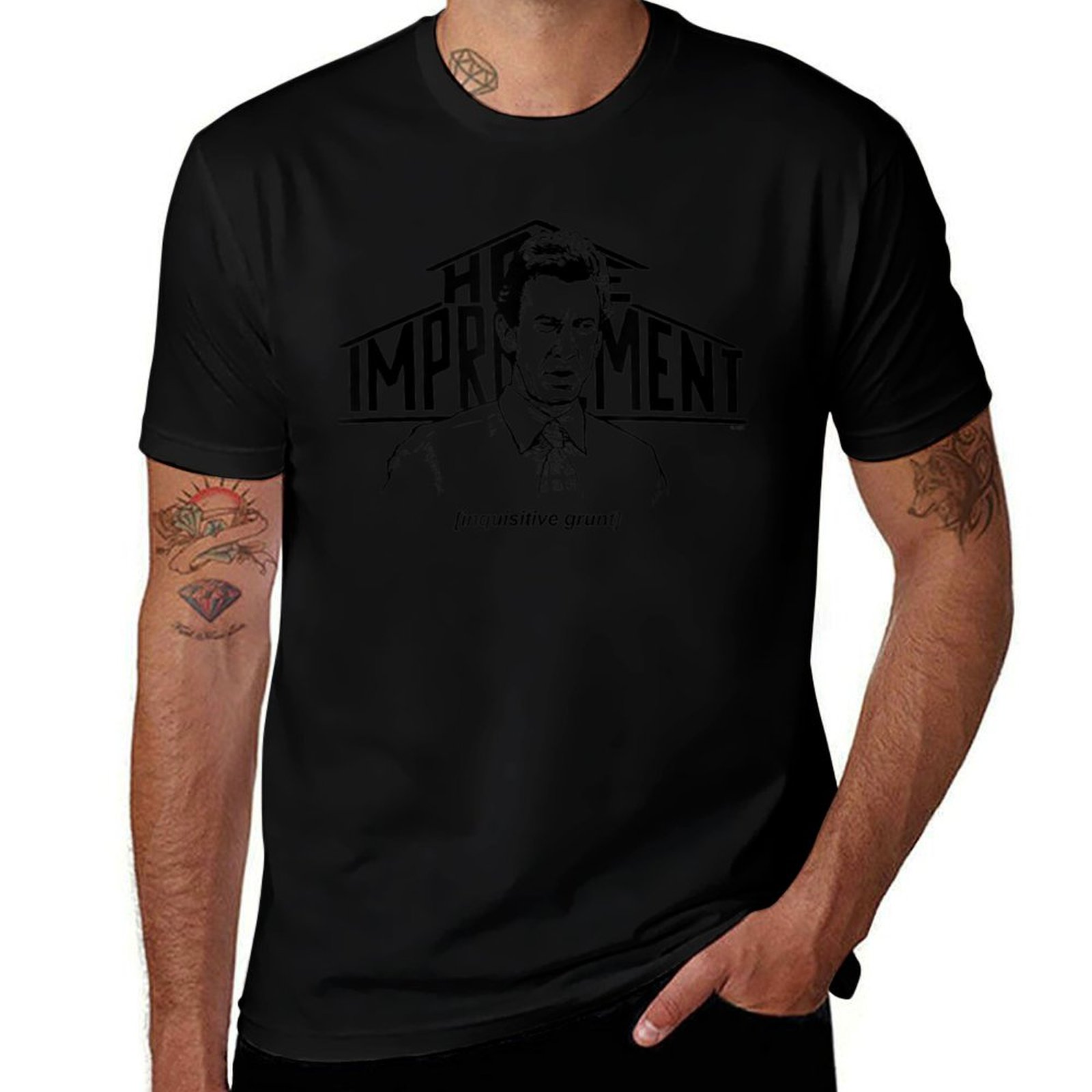Home Improvement Grunt - T-shirt Home Improvement Inquisitive Grunt, t-shirt