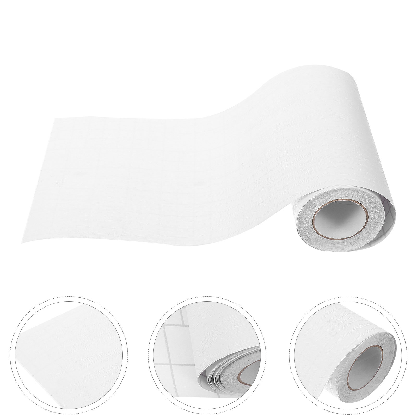 Baseboard Molding Trim - Battiscopa in PVC Flessibile da 5M,