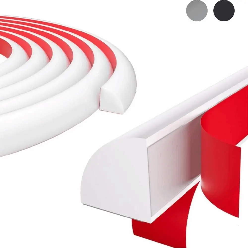 Baseboard Molding Trim - Peel and Stick Quarto rotondo Stampaggio