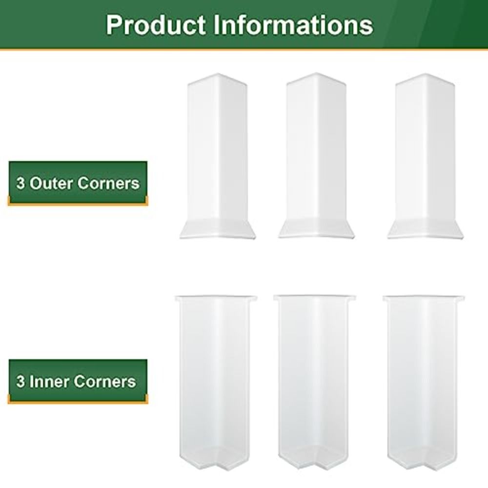 Blocchi Angolari per Battiscop - Baseboard Molding Trim recensione e prezzo
