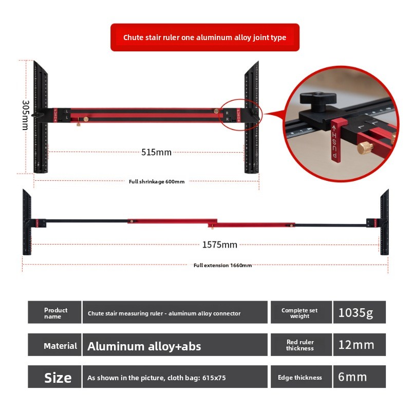 Righello per scale in lega di  - Home Improvement And Tools recensione e prezzo