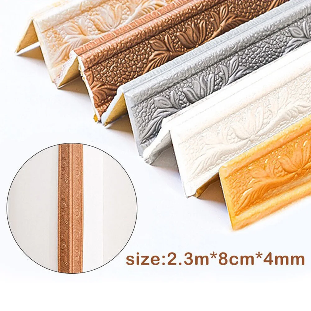3D autoadesivi parete battisco - Baseboard Molding Trim recensione e prezzo