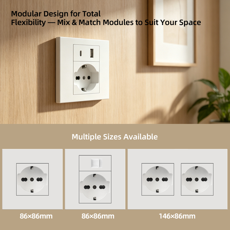 Presa a muro modulare fai-da-t - Home Improvement Uk recensione e prezzo