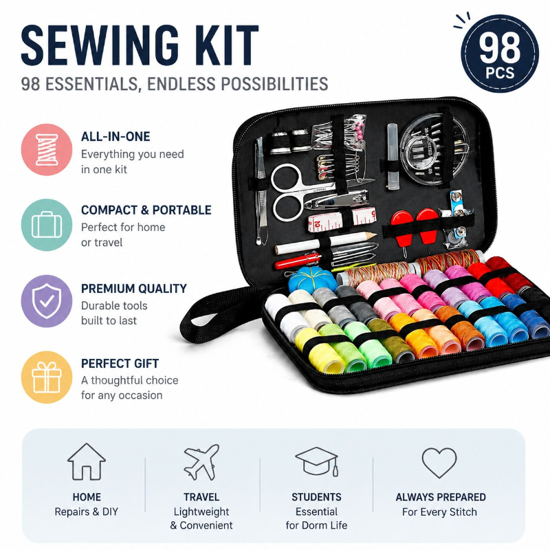 Set di Accessori per Cucito 68 - Home Improvement And Tools recensione e prezzo