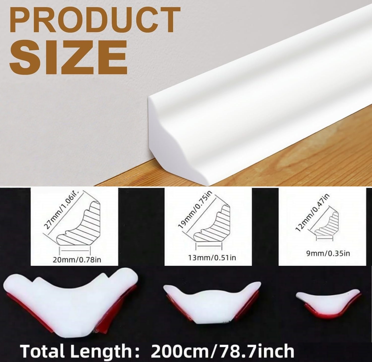 1 pz. Linea Decorativa Autoade - Baseboard Molding Trim recensione e prezzo