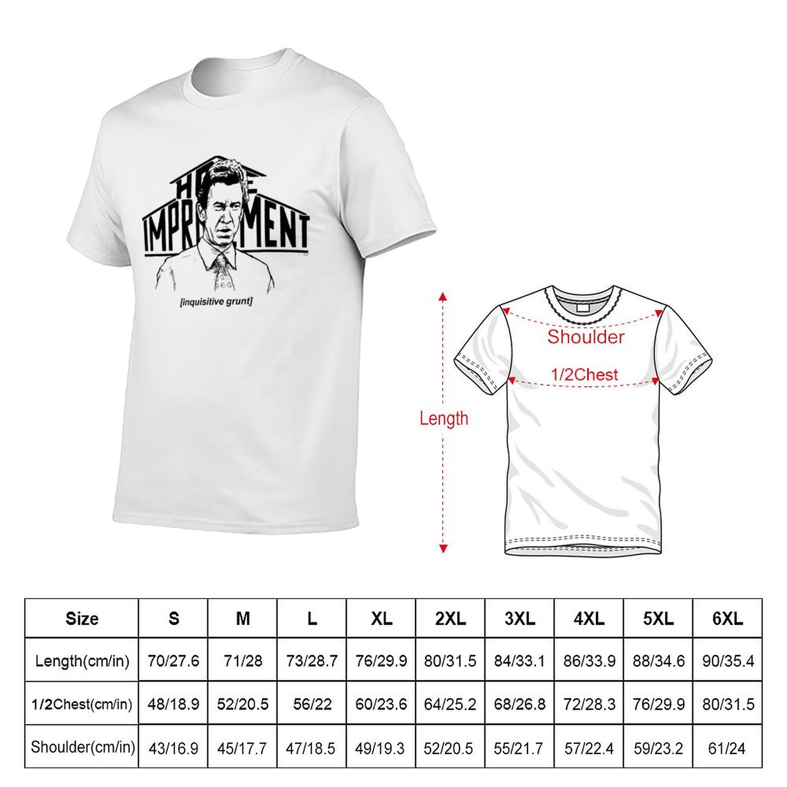 T-shirt Home Improvement Inqui - Home Improvement Grunt recensione e prezzo
