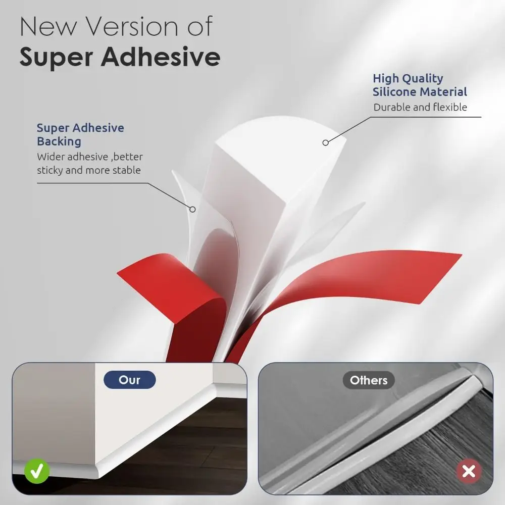 Peel and Stick Quarto rotondo  - Baseboard Molding Trim recensione e prezzo