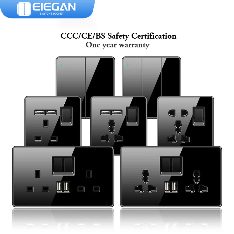 ELEGAN UK Presa Nera 16A/20A/4 - Home Improvement Uk recensione e prezzo